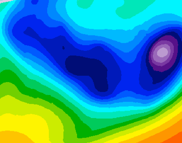 GDPS 500 millibar geopotential height 192 hour forecast chart for Canada based on 2026/01/18 1200Z data