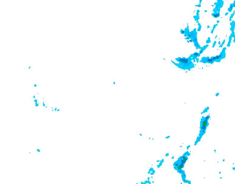 GDPS precipitation 168 hour forecast chart for Canada based on 2026/01/18 0000Z data