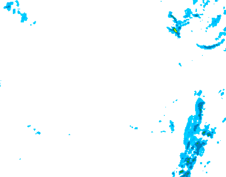 GDPS precipitation 108 hour forecast chart for Canada based on 2026/01/18 1200Z data