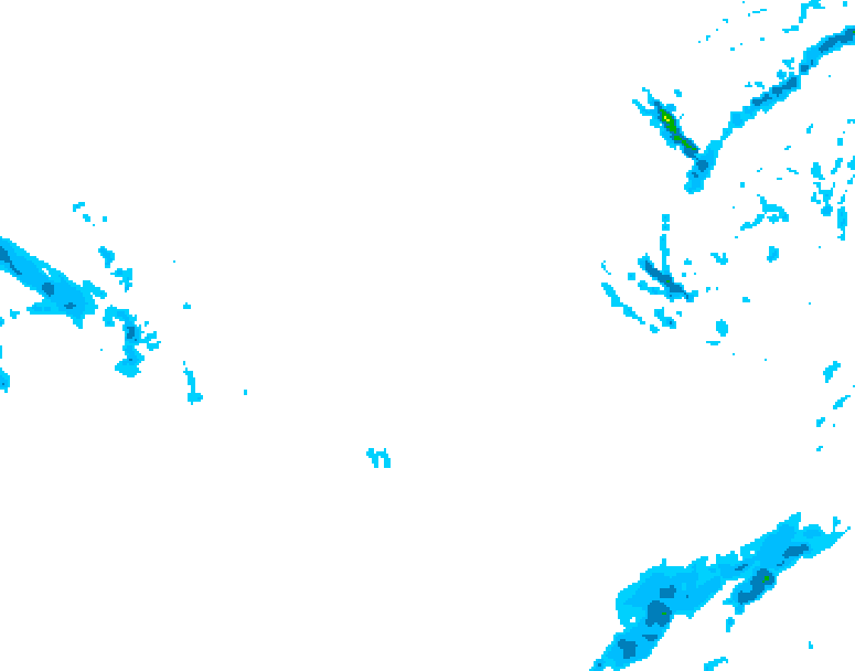 GDPS precipitation 204 hour forecast chart for Canada based on 2026/01/18 1200Z data