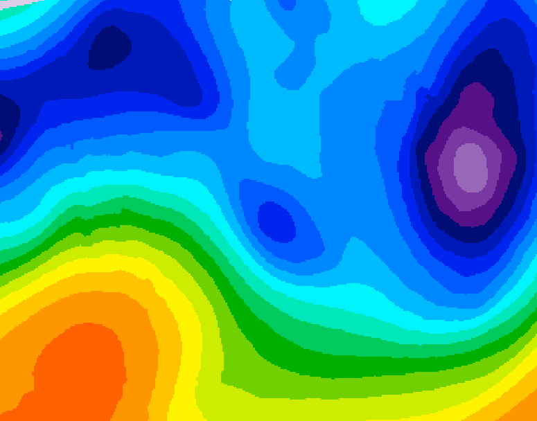 GDPS 500 millibar geopotential height 204 hour forecast chart for Canada based on 2026/01/19 0000Z data