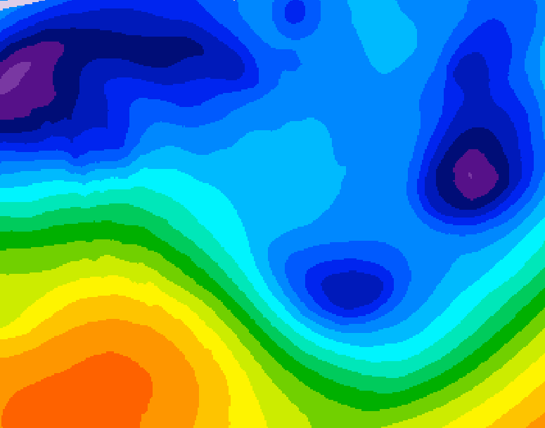 GDPS 500 millibar geopotential height 228 hour forecast chart for Canada based on 2026/01/19 0000Z data