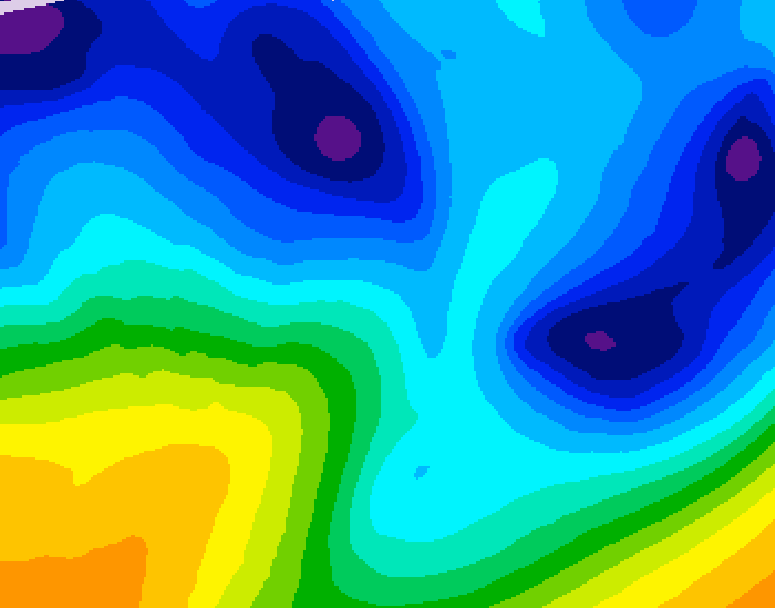 GDPS 500 millibar geopotential height 216 hour forecast chart for Canada based on 2026/01/19 1200Z data
