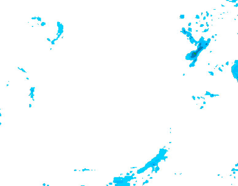 GDPS precipitation 120 hour forecast chart for Canada based on 2026/01/19 0000Z data