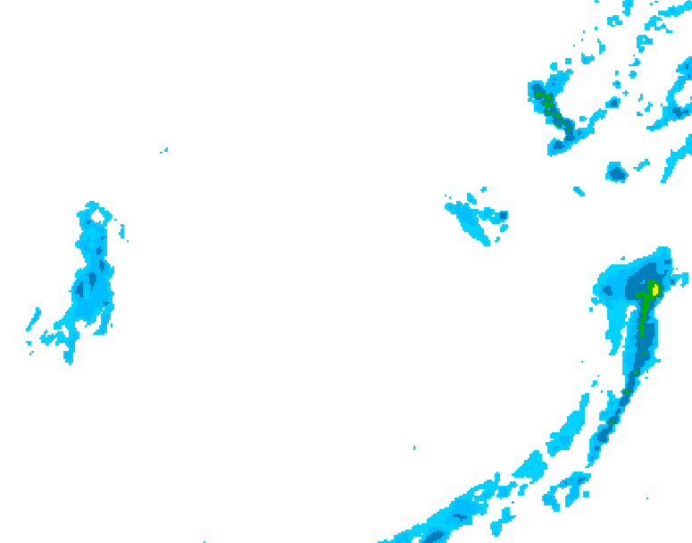 GDPS precipitation 144 hour forecast chart for Canada based on 2026/01/19 0000Z data