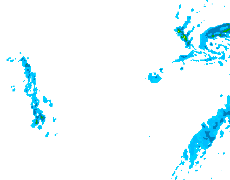 GDPS precipitation 168 hour forecast chart for Canada based on 2026/01/19 0000Z data