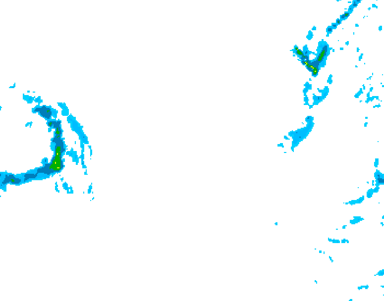 GDPS precipitation 192 hour forecast chart for Canada based on 2026/01/19 0000Z data