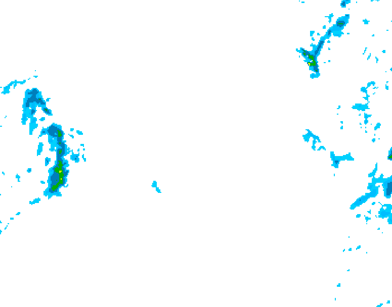 GDPS precipitation 210 hour forecast chart for Canada based on 2026/01/19 0000Z data