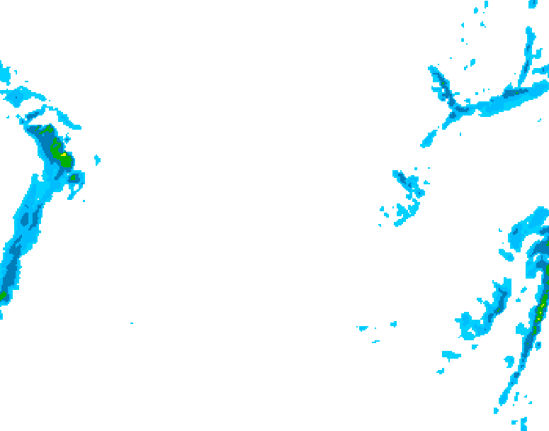 GDPS precipitation 180 hour forecast chart for Canada based on 2026/01/19 1200Z data