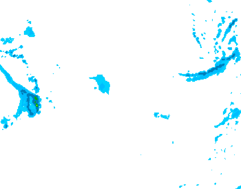 GDPS precipitation 216 hour forecast chart for Canada based on 2026/01/19 1200Z data