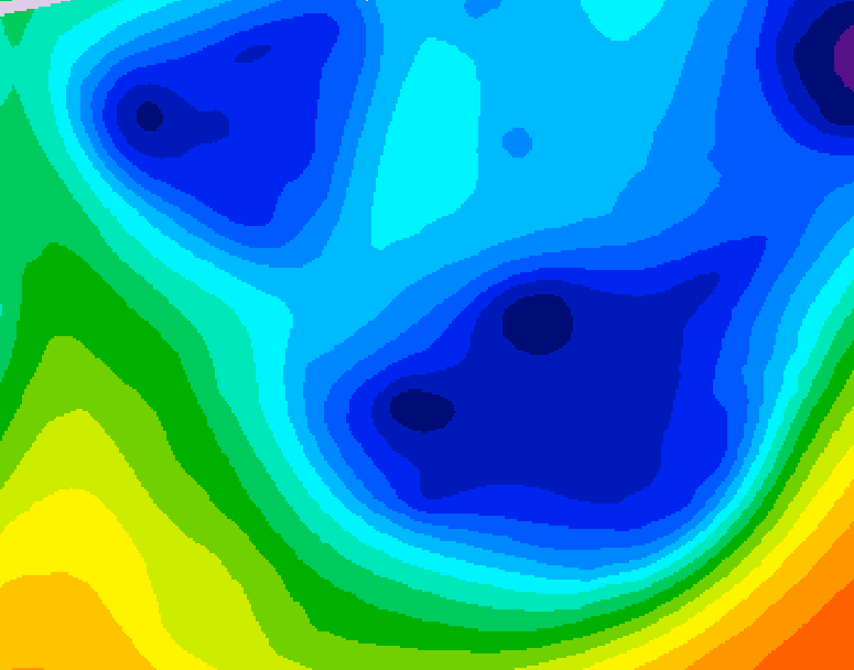 GDPS 500 millibar geopotential height 162 hour forecast chart for Canada based on 2026/01/20 1200Z data
