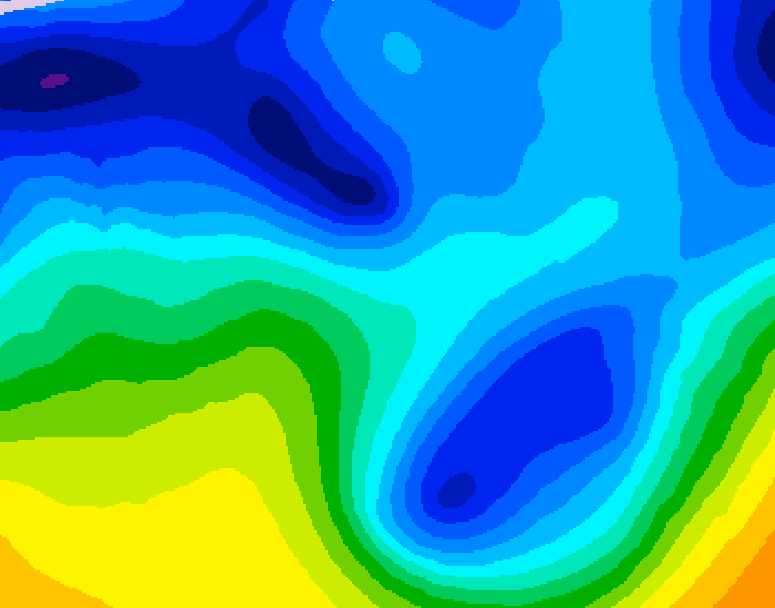 GDPS 500 millibar geopotential height 216 hour forecast chart for Canada based on 2026/01/20 1200Z data
