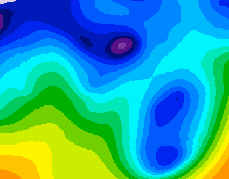 GDPS 500 millibar geopotential height 240 hour forecast chart for Canada based on 2026/01/20 1200Z data