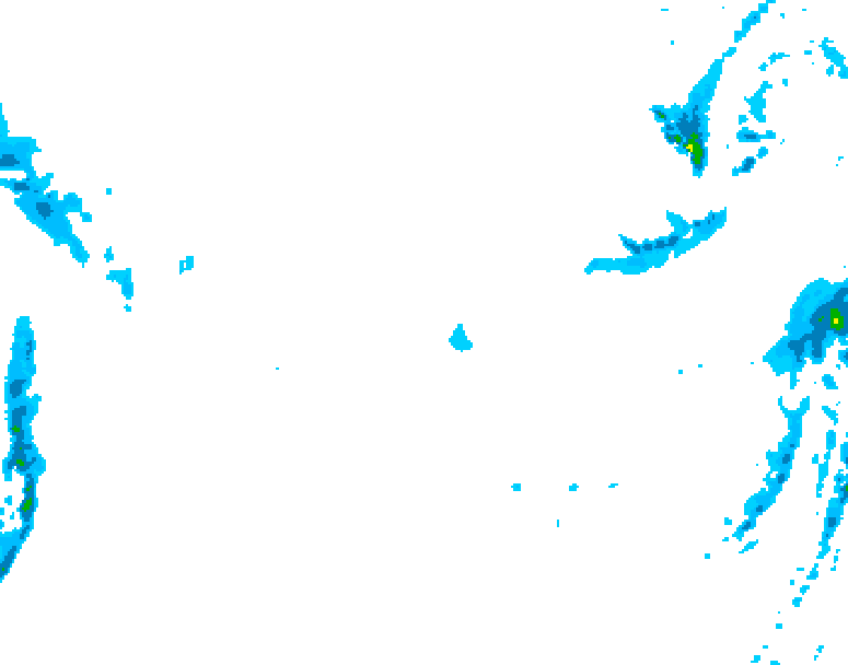 GDPS precipitation 180 hour forecast chart for Canada based on 2026/01/20 0000Z data