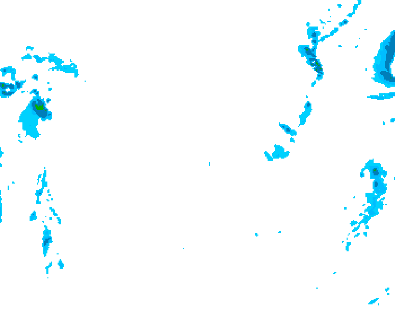 GDPS precipitation 204 hour forecast chart for Canada based on 2026/01/20 0000Z data