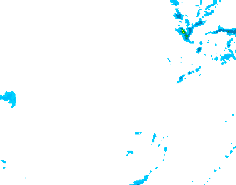 GDPS precipitation 036 hour forecast chart for Canada based on 2026/01/20 1200Z data