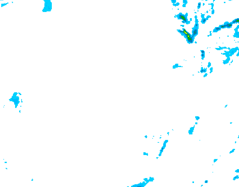 GDPS precipitation 042 hour forecast chart for Canada based on 2026/01/20 1200Z data