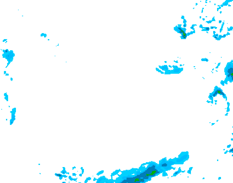 GDPS precipitation 108 hour forecast chart for Canada based on 2026/01/20 1200Z data