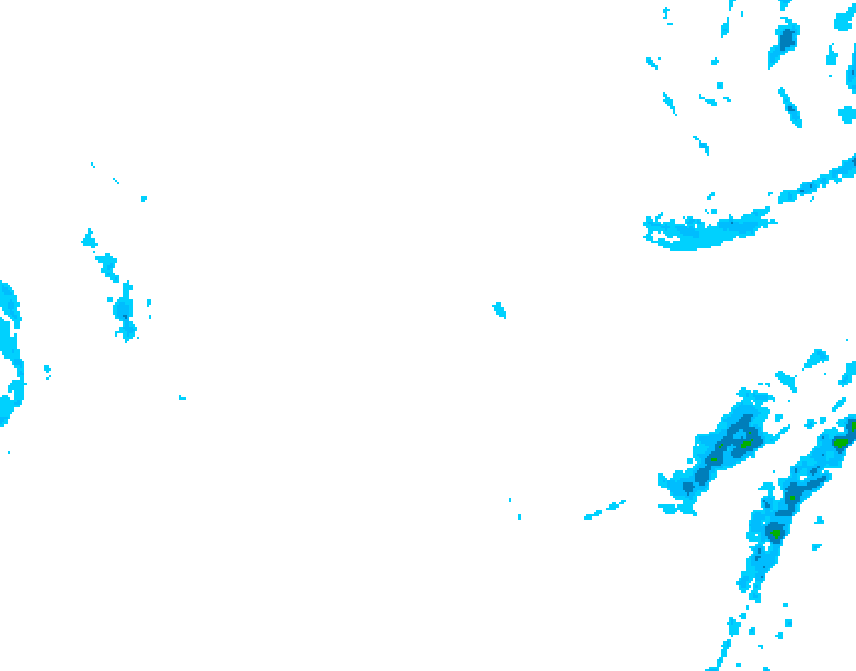 GDPS precipitation 156 hour forecast chart for Canada based on 2026/01/20 1200Z data