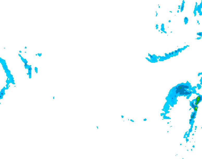 GDPS precipitation 162 hour forecast chart for Canada based on 2026/01/20 1200Z data