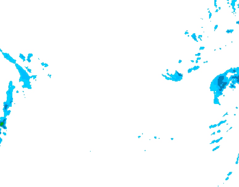 GDPS precipitation 174 hour forecast chart for Canada based on 2026/01/20 1200Z data