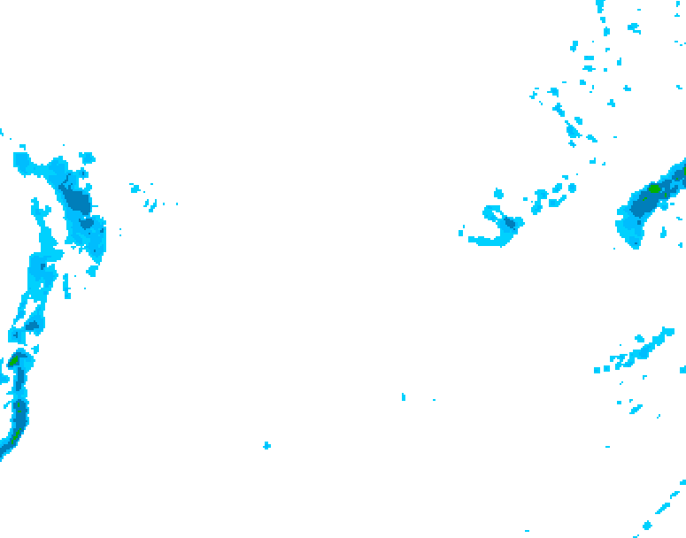GDPS precipitation 180 hour forecast chart for Canada based on 2026/01/20 1200Z data