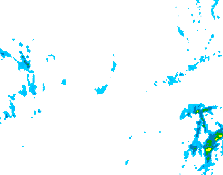 GDPS precipitation 216 hour forecast chart for Canada based on 2026/01/20 1200Z data