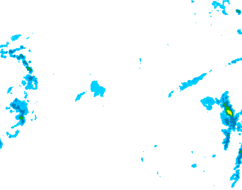 GDPS precipitation 228 hour forecast chart for Canada based on 2026/01/20 1200Z data