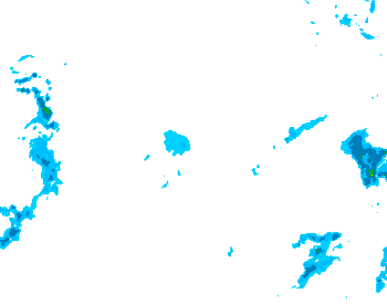 GDPS precipitation 234 hour forecast chart for Canada based on 2026/01/20 1200Z data