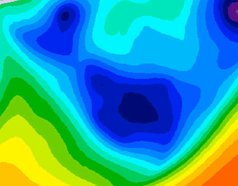 GDPS 500 millibar geopotential height 144 hour forecast chart for Canada based on 2026/01/21 0000Z data