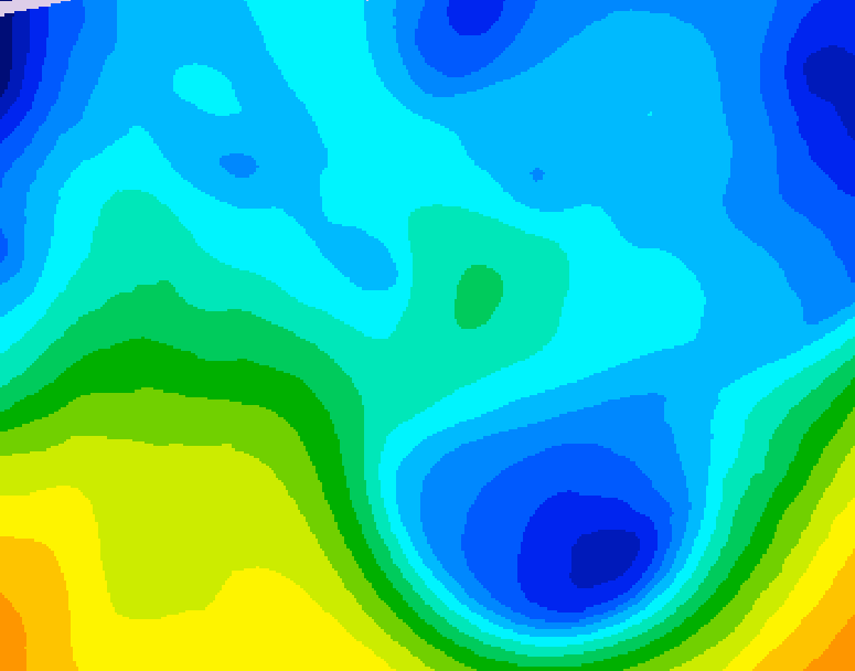 GDPS 500 millibar geopotential height 210 hour forecast chart for Canada based on 2026/01/21 0000Z data