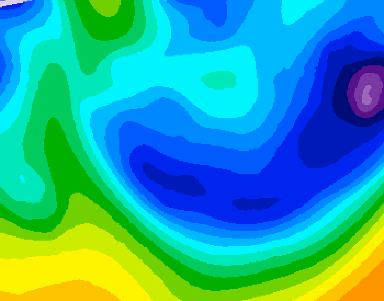 GDPS 500 millibar geopotential height 168 hour forecast chart for Canada based on 2026/01/21 1200Z data