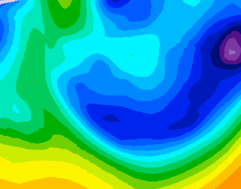 GDPS 500 millibar geopotential height 174 hour forecast chart for Canada based on 2026/01/21 1200Z data