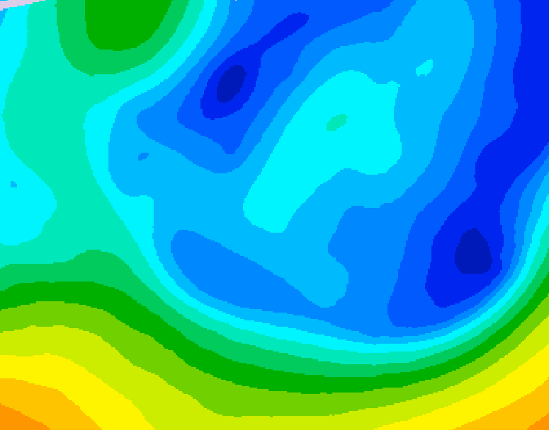 GDPS 500 millibar geopotential height 210 hour forecast chart for Canada based on 2026/01/21 1200Z data