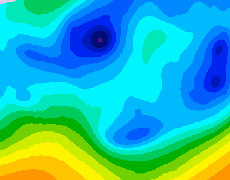 GDPS 500 millibar geopotential height 240 hour forecast chart for Canada based on 2026/01/21 1200Z data