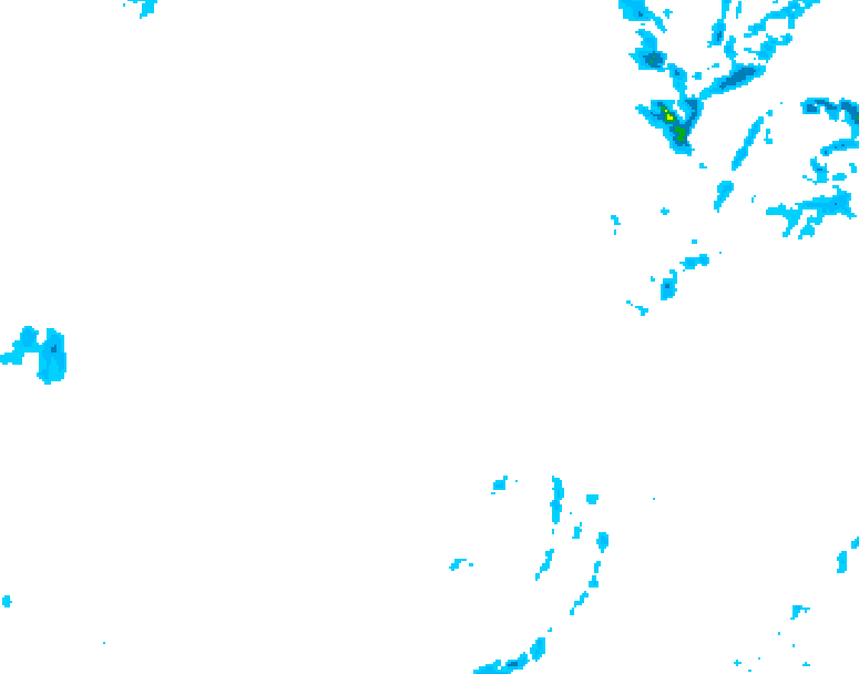 GDPS precipitation 024 hour forecast chart for Canada based on 2026/01/21 0000Z data
