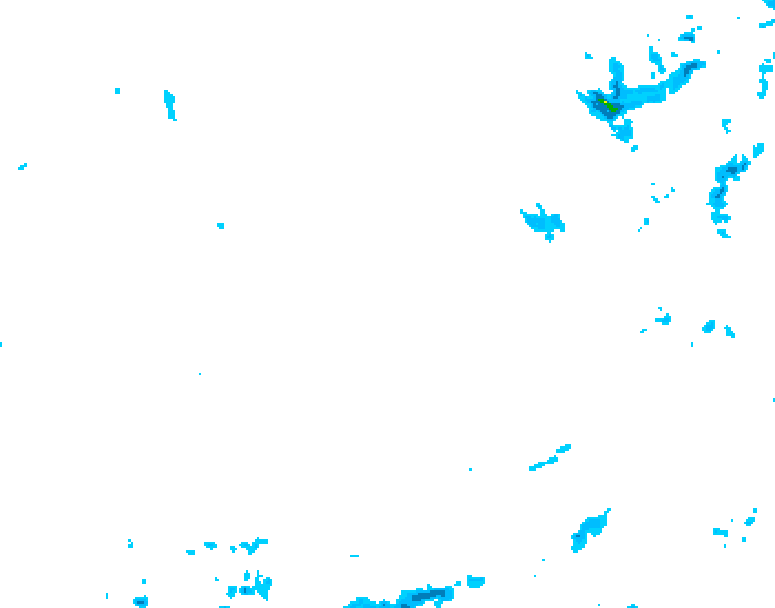 GDPS precipitation 072 hour forecast chart for Canada based on 2026/01/21 0000Z data