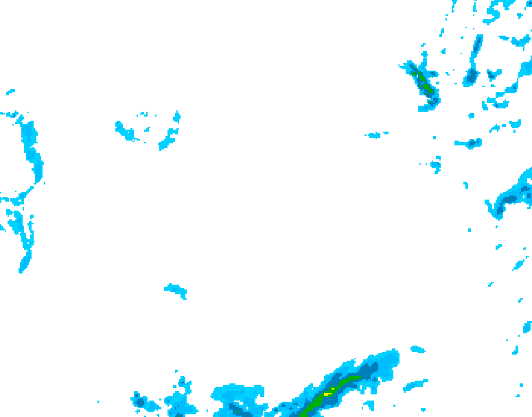 GDPS precipitation 096 hour forecast chart for Canada based on 2026/01/21 0000Z data