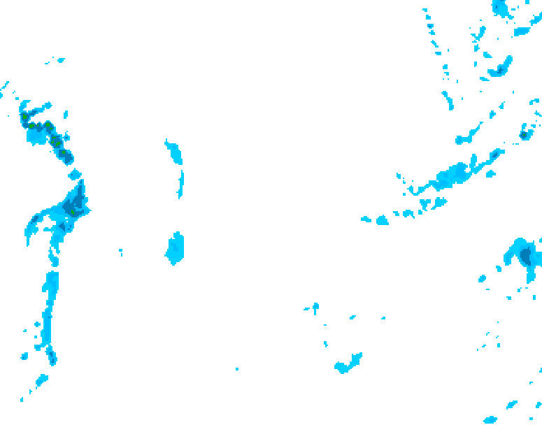 GDPS precipitation 186 hour forecast chart for Canada based on 2026/01/21 0000Z data