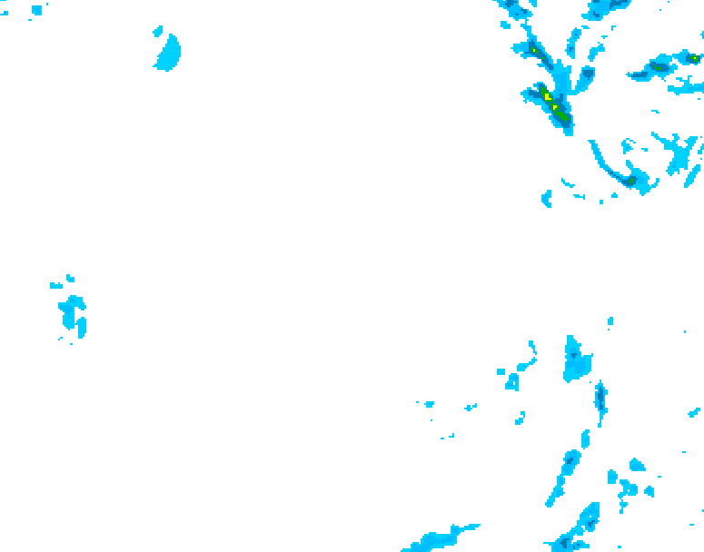 GDPS precipitation 024 hour forecast chart for Canada based on 2026/01/21 1200Z data