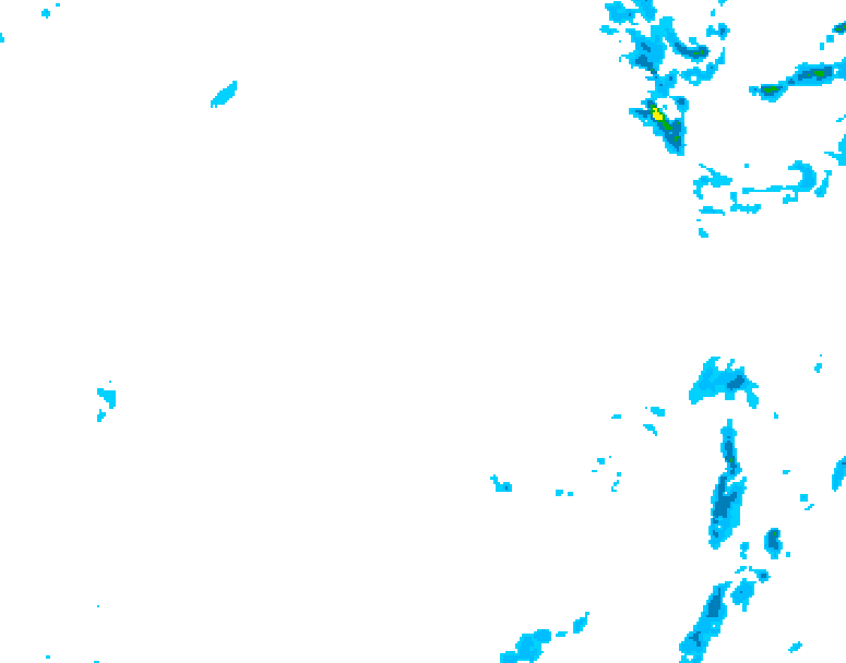 GDPS precipitation 030 hour forecast chart for Canada based on 2026/01/21 1200Z data