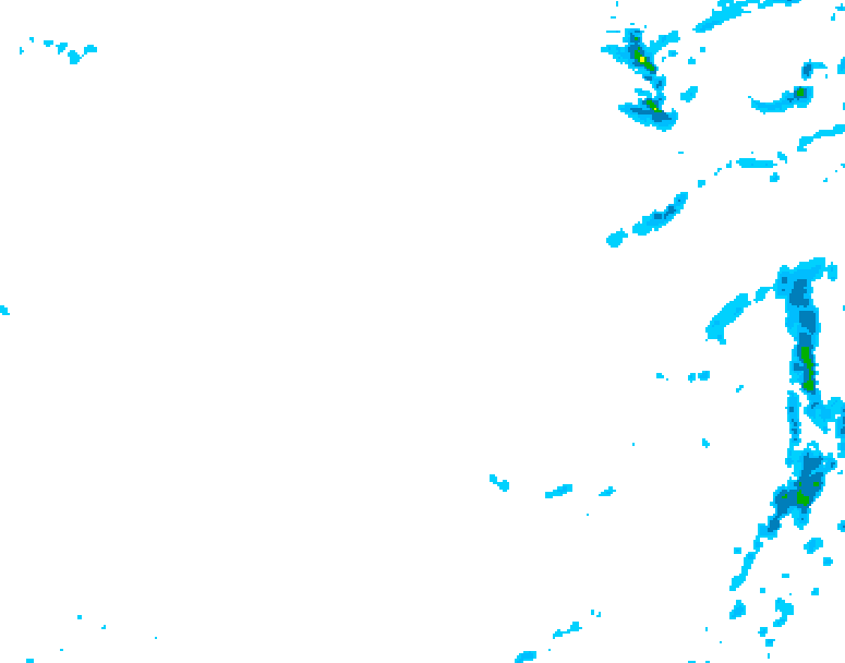 GDPS precipitation 042 hour forecast chart for Canada based on 2026/01/21 1200Z data