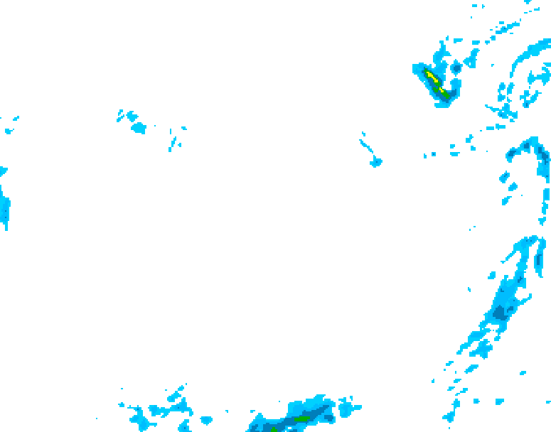 GDPS precipitation 072 hour forecast chart for Canada based on 2026/01/21 1200Z data