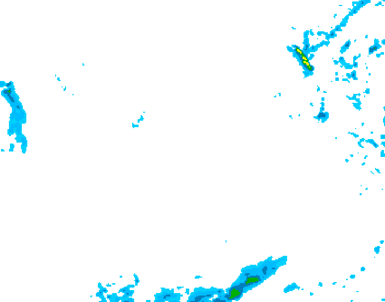 GDPS precipitation 084 hour forecast chart for Canada based on 2026/01/21 1200Z data