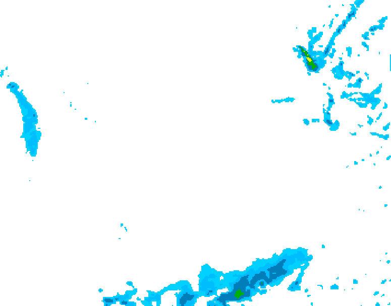 GDPS precipitation 090 hour forecast chart for Canada based on 2026/01/21 1200Z data