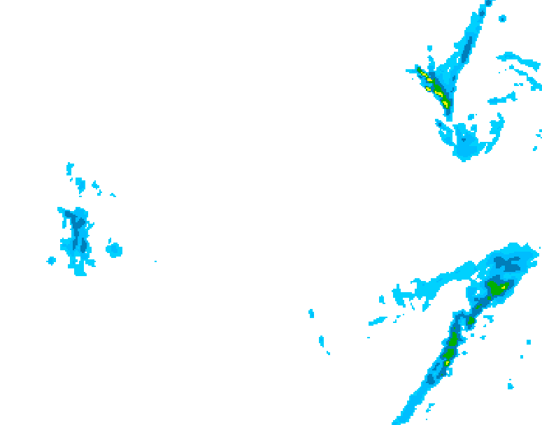 GDPS precipitation 120 hour forecast chart for Canada based on 2026/01/21 1200Z data