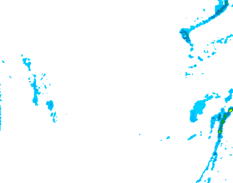 GDPS precipitation 138 hour forecast chart for Canada based on 2026/01/21 1200Z data