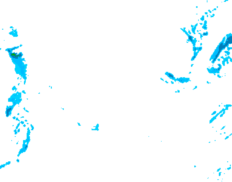 GDPS precipitation 162 hour forecast chart for Canada based on 2026/01/21 1200Z data