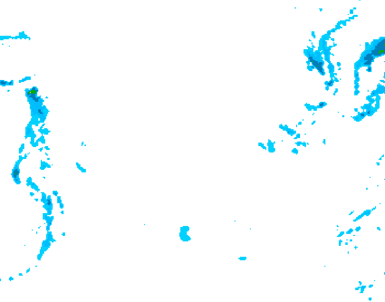 GDPS precipitation 168 hour forecast chart for Canada based on 2026/01/21 1200Z data