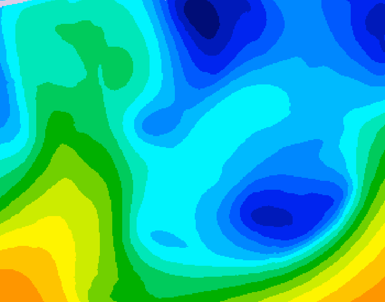 GDPS 500 millibar geopotential height 204 hour forecast chart for Canada based on 2026/01/22 0000Z data